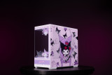 < Kuromi White> Customized Aigo Micro-ATX ITX Cpmputer Case, 6 Sides + 2 Light Panels Could Be Customized with HD Images