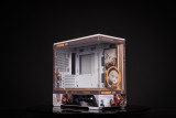 < Goddess of Victory: Nikke > Customized Aigo Micro-ATX ITX Cpmputer Case, 6 Sides + 2 Light Panels Could Be Customized with HD Images