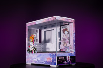< Cardcaptor Sakura > Customized Aigo Micro-ATX ITX Cpmputer Case, 6 Sides + 2 Light Panels Could Be Customized with HD Images
