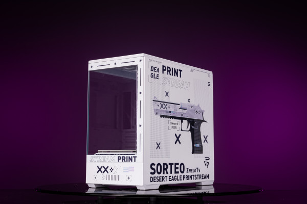 < CSGO > Customized Aigo Micro-ATX ITX Cpmputer Case, 6 Sides + 2 Light Panels Could Be Customized with HD Images