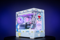 < Doraemon > Customized Aigo Micro-ATX ITX Cpmputer Case, 6 Sides + 2 Light Panels Could Be Customized with HD Images
