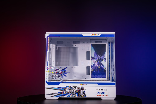 < Gundam-01 > Customized Aigo Micro-ATX ITX Cpmputer Case, 6 Sides + 2 Light Panels Could Be Customized with HD Images