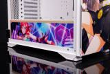 < Love Live! >Aigo YOGO K1 Glass E-ATX/Micro ATX/Mini ITX Computer Case, 4 Sides + 3 Light Panels Could Be Customized with HD Images