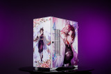 < Demon Slayer - Kochou Shinobu >Aigo YOGO K1 Glass E-ATX/Micro ATX/Mini ITX Computer Case, 4 Sides + 3 Light Panels Could Be Customized with HD Images
