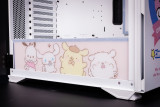 < Kuromi >Aigo YOGO K1 Glass E-ATX/Micro ATX/Mini ITX Computer Case, 4 Sides + 3 Light Panels Could Be Customized with HD Images