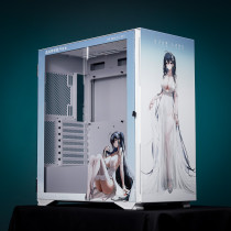 < Azur Lane - Taihou >Aigo YOGO K1 Glass E-ATX/Micro ATX/Mini ITX Computer Case, 4 Sides + 3 Light Panels Could Be Customized with HD Images