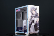 < Kaga Sumire >Aigo YOGO K1 Glass E-ATX/Micro ATX/Mini ITX Computer Case, 4 Sides + 3 Light Panels Could Be Customized with HD Images