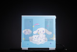 < Cinnamoroll > Customized Aigo Micro-ATX ITX Cpmputer Case, 6 Sides + 2 Light Panels Could Be Customized with HD Images