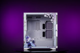 < Demon Slayer - Kochou Shinobu >Aigo YOGO K1 Glass E-ATX/Micro ATX/Mini ITX Computer Case, 4 Sides + 3 Light Panels Could Be Customized with HD Images