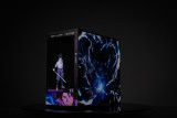 < NARUTO - Sasuke> Customized Aigo Micro-ATX ITX Cpmputer Case, 6 Sides + 2 Light Panels Could Be Customized with HD Images