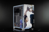 < Study Group >Aigo YOGO K1 Glass E-ATX/Micro ATX/Mini ITX Computer Case, 4 Sides + 3 Light Panels Could Be Customized with HD Images