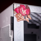 < Genshin Impact - Kaedehara Kazuha >Aigo YOGO K1 Glass E-ATX/Micro ATX/Mini ITX Computer Case, 4 Sides + 3 Light Panels Could Be Customized with HD Images