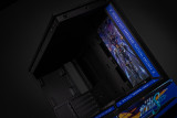 < Freedom Gundam > Customized Aigo Micro-ATX ITX Cpmputer Case, 6 Sides + 2 Light Panels Could Be Customized with HD Images