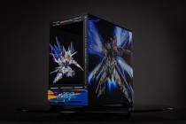 < Freedom Gundam > Customized Aigo Micro-ATX ITX Cpmputer Case, 6 Sides + 2 Light Panels Could Be Customized with HD Images