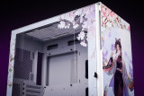< Demon Slayer - Kochou Shinobu >Aigo YOGO K1 Glass E-ATX/Micro ATX/Mini ITX Computer Case, 4 Sides + 3 Light Panels Could Be Customized with HD Images