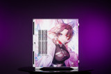 < Demon Slayer - Kochou Shinobu >Aigo YOGO K1 Glass E-ATX/Micro ATX/Mini ITX Computer Case, 4 Sides + 3 Light Panels Could Be Customized with HD Images