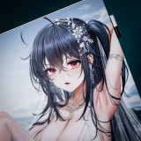 < Azur Lane - Taihou >Aigo YOGO K1 Glass E-ATX/Micro ATX/Mini ITX Computer Case, 4 Sides + 3 Light Panels Could Be Customized with HD Images