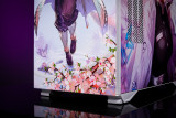 < Demon Slayer - Kochou Shinobu >Aigo YOGO K1 Glass E-ATX/Micro ATX/Mini ITX Computer Case, 4 Sides + 3 Light Panels Could Be Customized with HD Images
