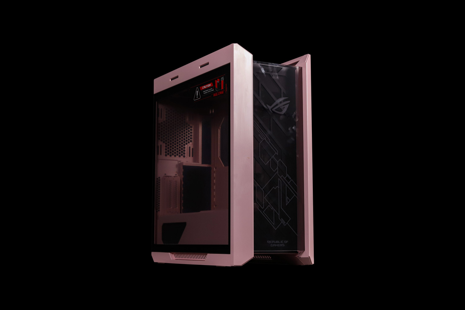 Asus Rog Backround Pink US$ 699.99 - ASUS GX601 Pink ROG Strix Helios RGB ATX/EATX Mid-tower ...