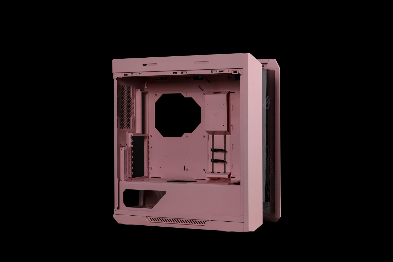 US$ 699.99 - ASUS GX601 Pink ROG Strix Helios RGB ATX/EATX Mid-tower ...