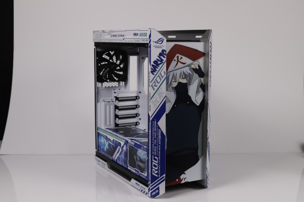 < NARUTO Kakashi > ASUS GX601 ROG Strix Helios RGB ATX/EATX Mid-tower Gaming Case, Could Be Customized with HD Images