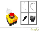 Evangelion EVA Wireless Desktop Power Button for PC(Laptop is not compatible), Atomic Nuclear Bomb Launch Button