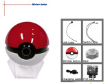 Poke Elf Ball Wireless Desktop Cute Power Button for PC(Laptop is not compatible)