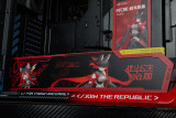 ROG Se7en Customized ASUS GR701 EATX full-tower computer case with semi-open structure, tool-free side panels, supports up to 2 x 420mm radiators, built-in graphics card holder,2xType-C