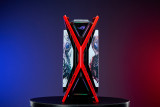 Kamen Rider Customized ASUS GR701 EATX full-tower computer case with semi-open structure, tool-free side panels, supports up to 2 x 420mm radiators, built-in graphics card holder,2xType-C