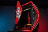ROG Se7en Customized ASUS GR701 EATX full-tower computer case with semi-open structure, tool-free side panels, supports up to 2 x 420mm radiators, built-in graphics card holder,2xType-C