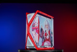 Censhin Impact-Clara Customized ASUS GR701 EATX full-tower computer case with semi-open structure, tool-free side panels, supports up to 2 x 420mm radiators, built-in graphics card holder,2xType-C