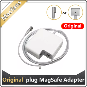 Original Plug Magsafe 1/2 Laptop Charger for Macbook Pro/Air Adapter 45W 60W 85W A1278 A1286 A1465 A1466 A1425 A1502 A1398 USB-C