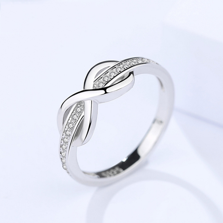 Silver Simple ring 361