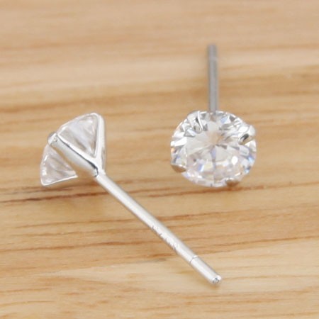 silver earring MLE07(7mm)