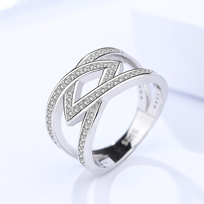 Silver Hollow ring 358