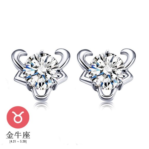 silver earring MLE128