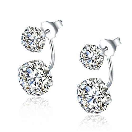 silver earring MLE27