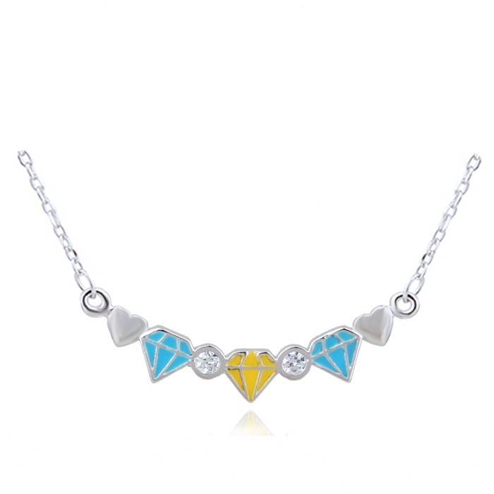 silver necklace H30502
