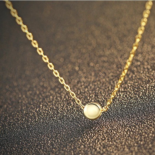 silver necklace MLA744a