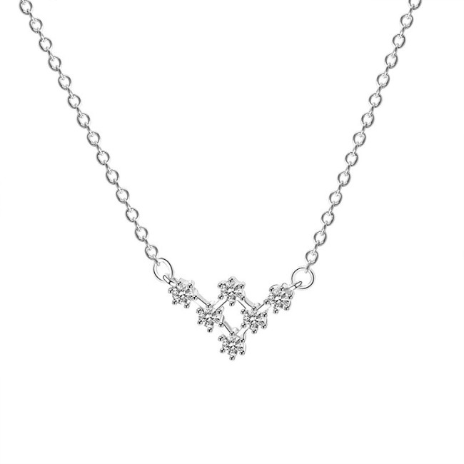 silver necklace MLA306-1