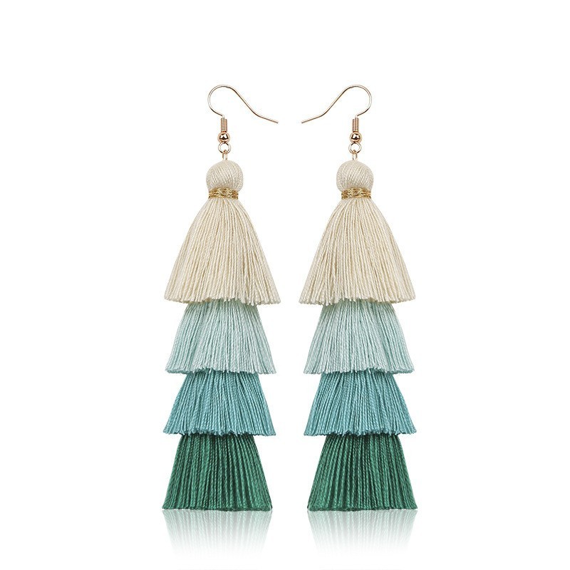 Long tassel earrings ME68123-1