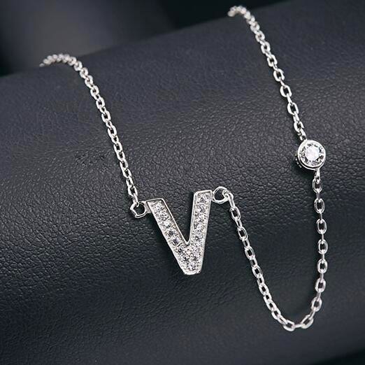 silver necklace MLA622V