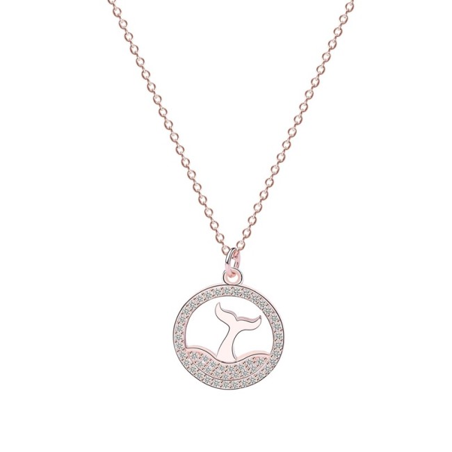 silver necklace MLA720-1
