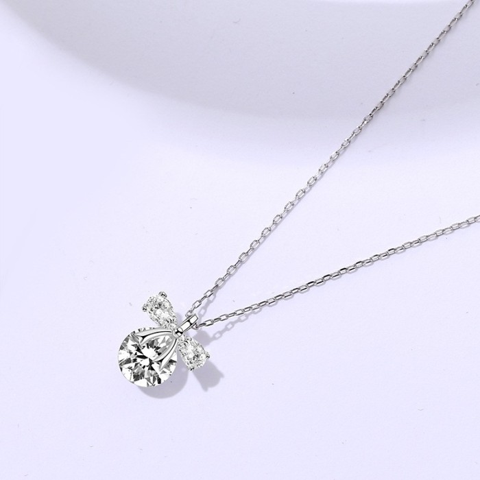 silver necklace MLA1665-1
