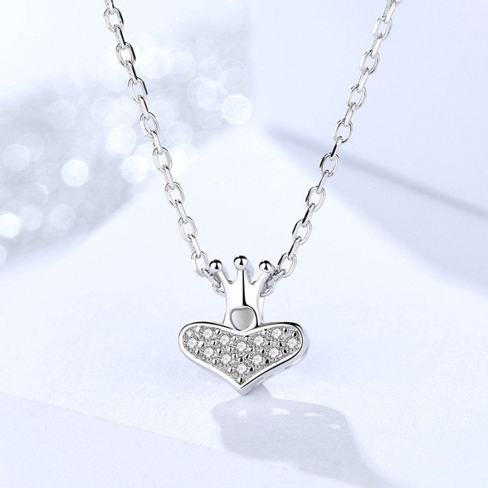 silver necklace MLA1194