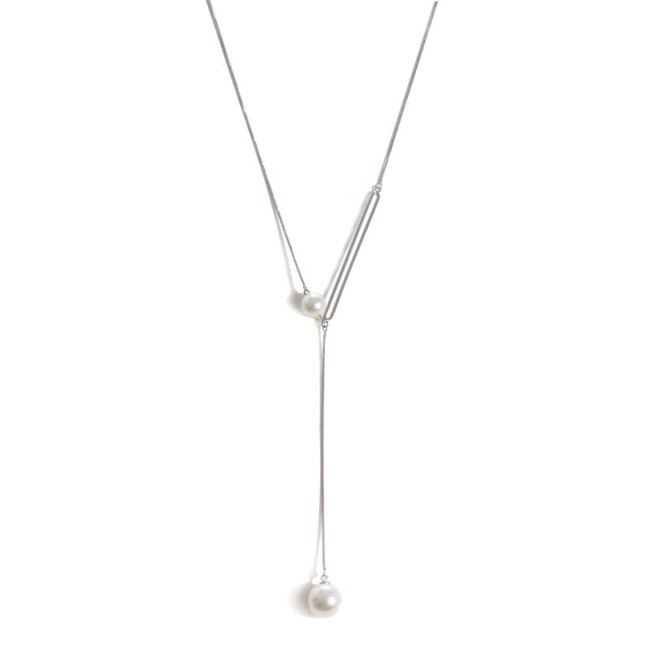 silver necklace MYA722