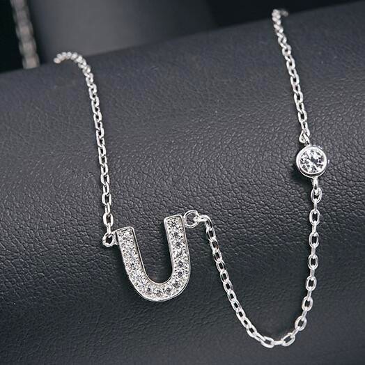 silver necklace MLA622U
