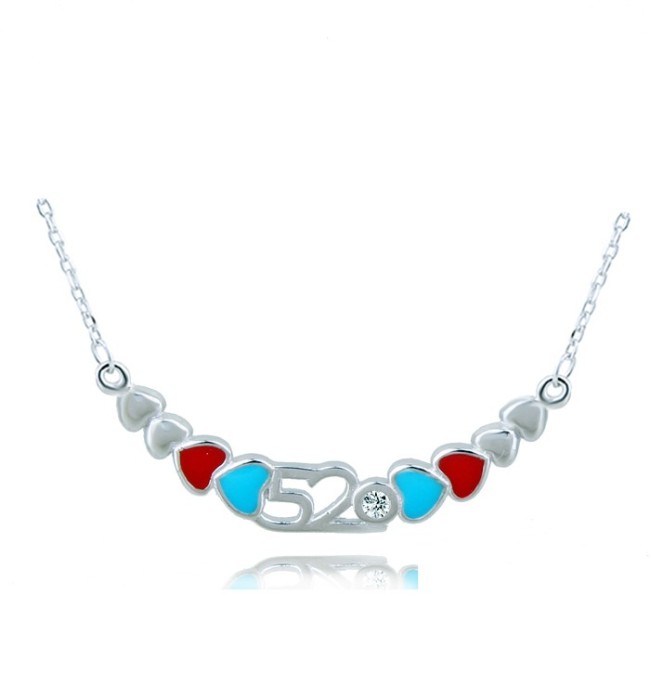 silver necklace H30504