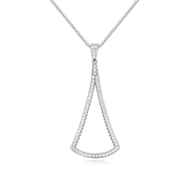 silver necklace 22535