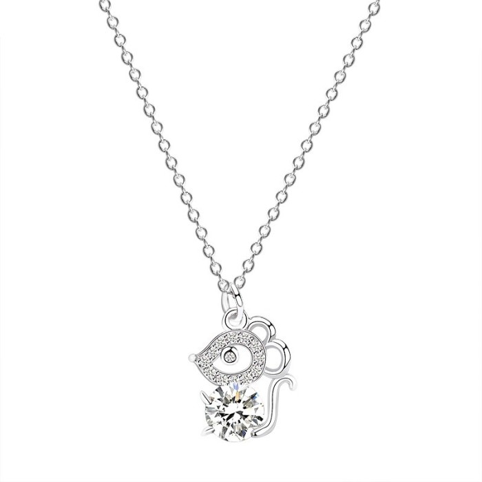 silver necklace MLA1659
